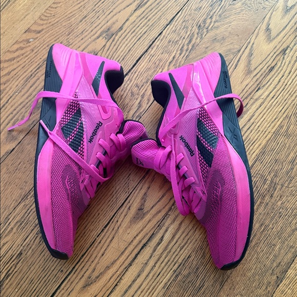 Reebok Nano Women's Vibrant Pink Sneakers - Picture 3 of 5